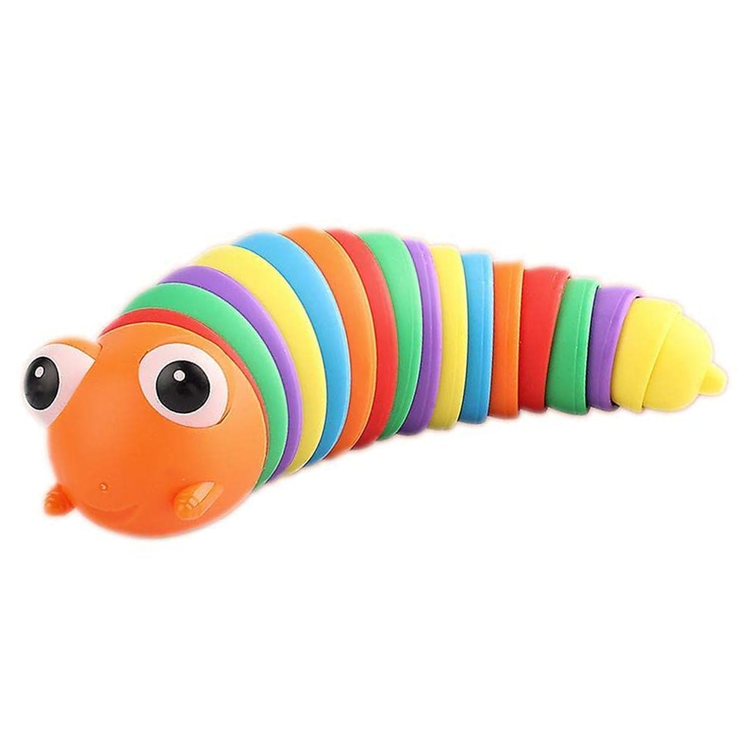 3D Rainbow Color Plastic Slug Fidget Toys, Stress Relieving Toy, Sensory Slug Toy for Boys and Girls, Finger slug Toy, for Autistic, Caterpillar Fidget Toys Stress Relief Gifts for Toddlers Kids Adults  (1 Pc) 3D Rainbow Color Plastic Slug Fidget Toys, Stress Relieving Toy, Sensory Slug Toy for Boys and Girls, Finger slug Toy, for Autistic, Caterpillar Fidget Toys Stress Relief Gifts for Toddlers Kids Adults  (1 Pc)